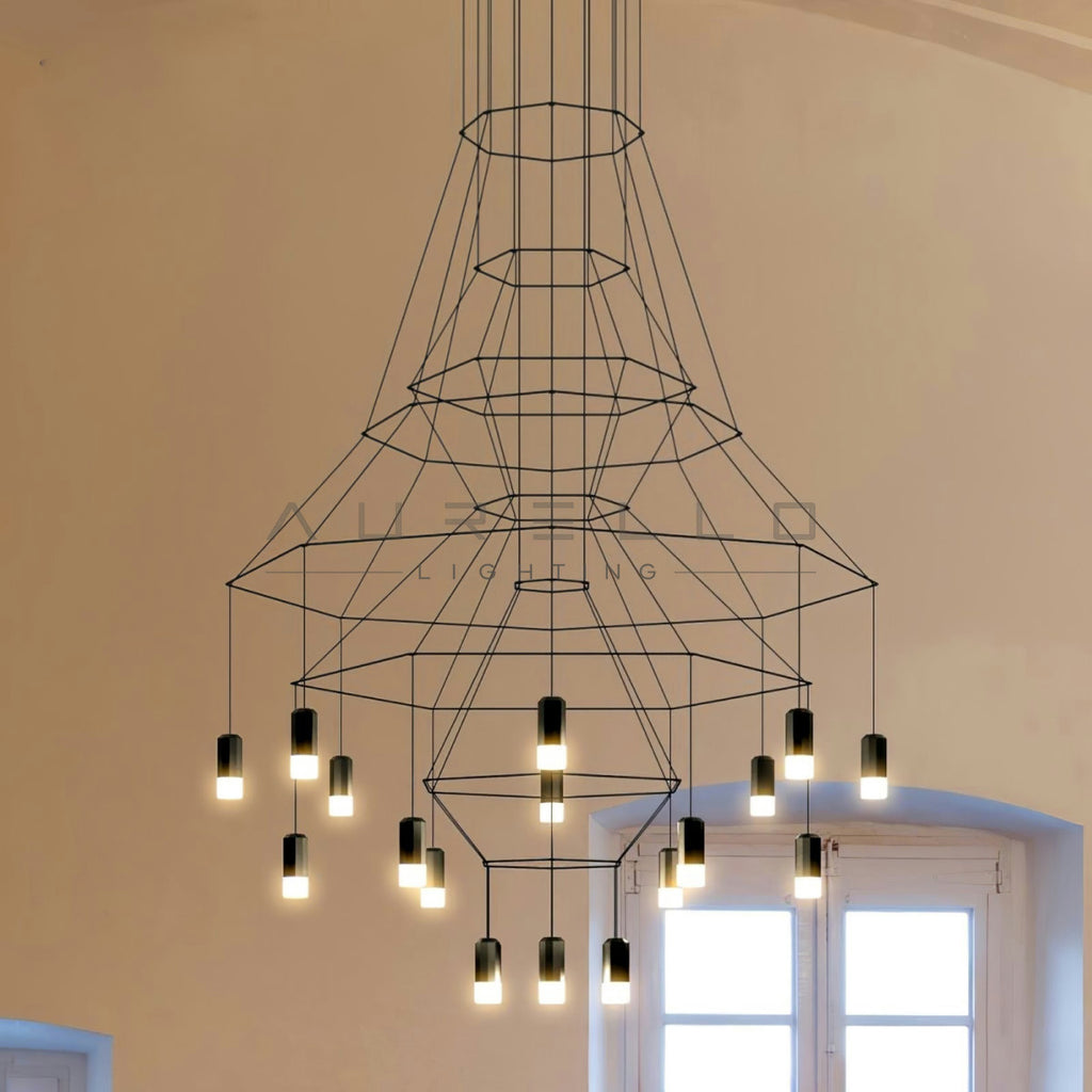 Lattice Chandelier