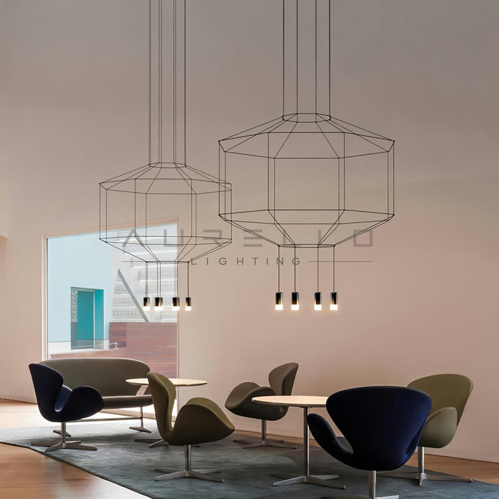 Lattice Chandelier
