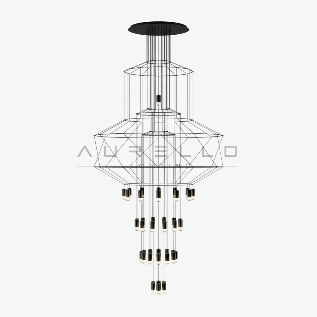 Lattice Chandelier