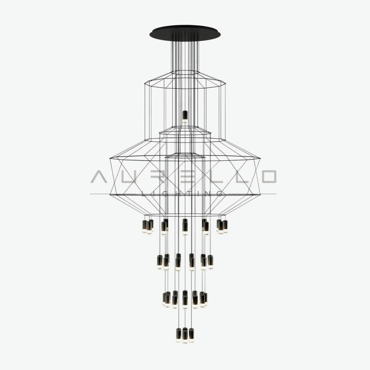 Lattice Chandelier