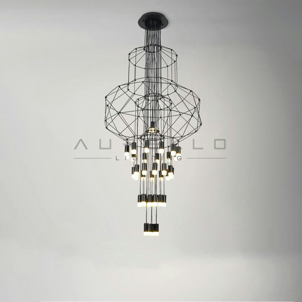 Lattice Chandelier