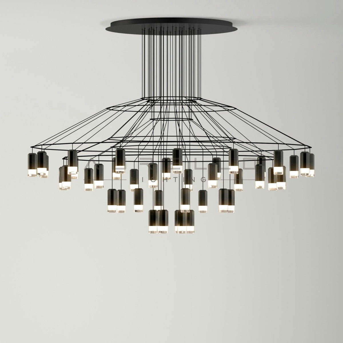Lattice Chandelier