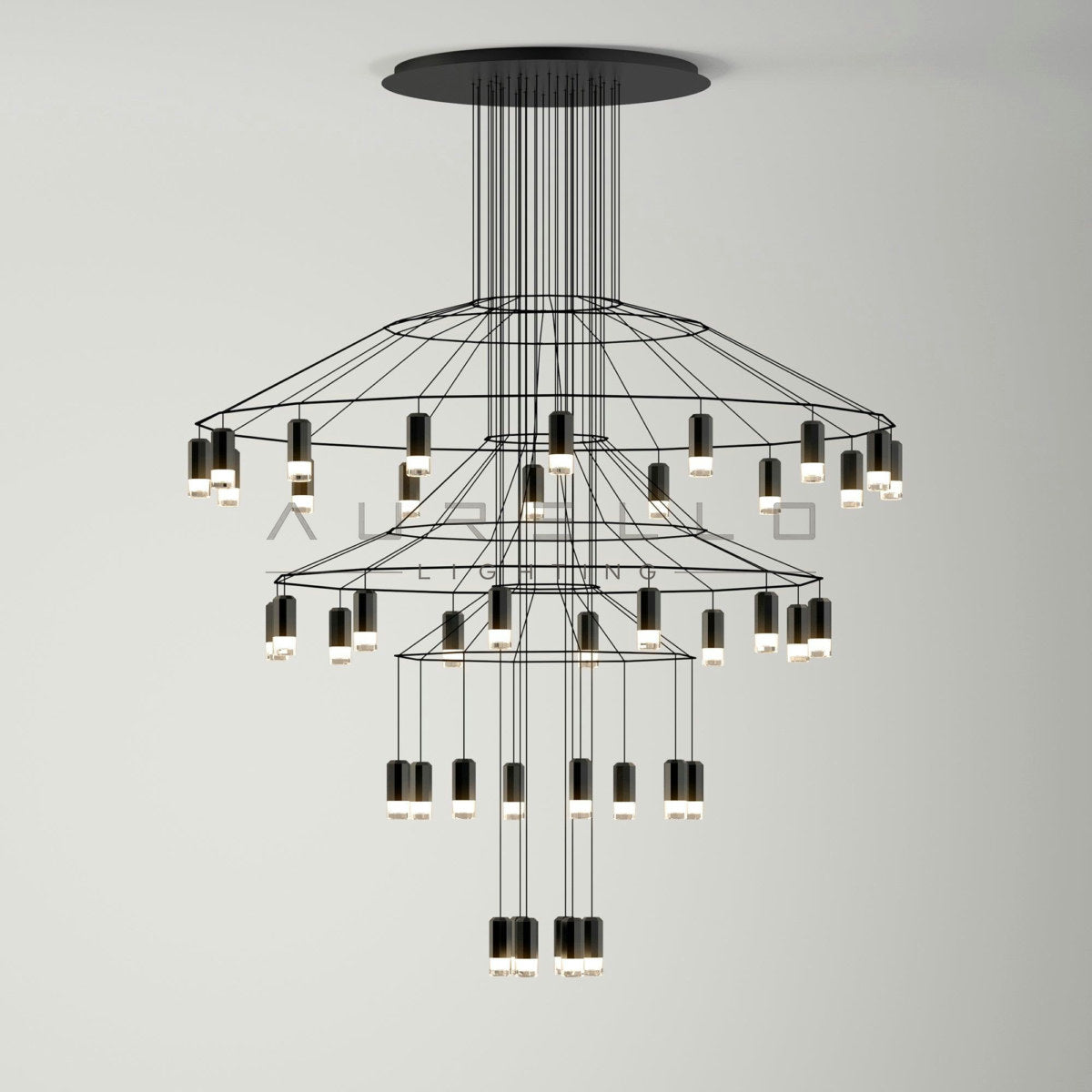 Lattice Chandelier