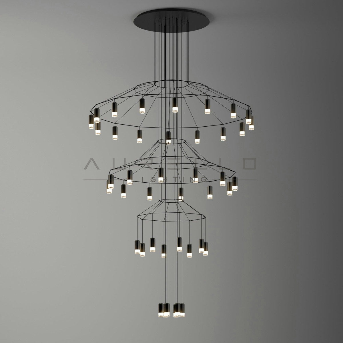 Lattice Chandelier