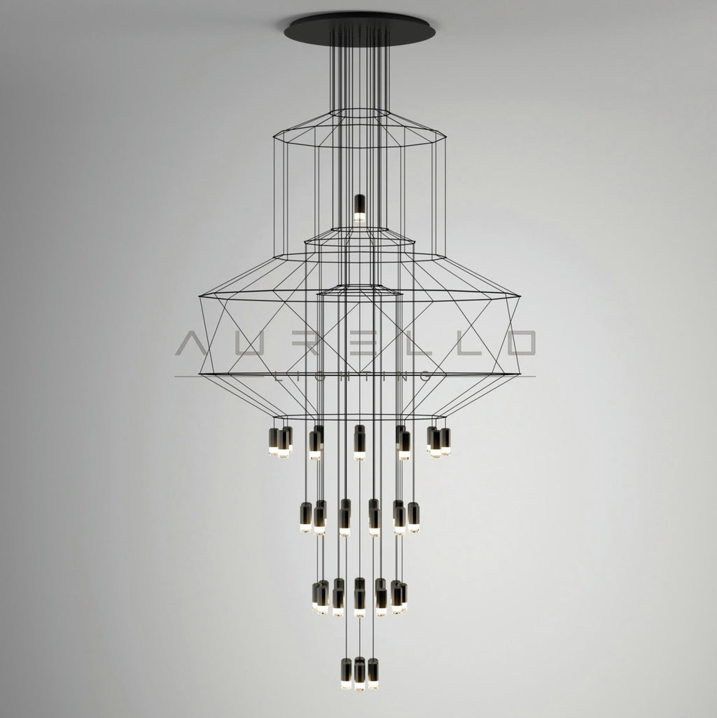Lattice Chandelier