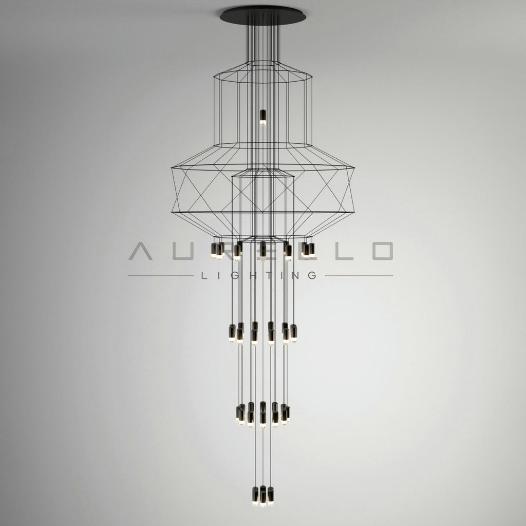 Lattice Chandelier