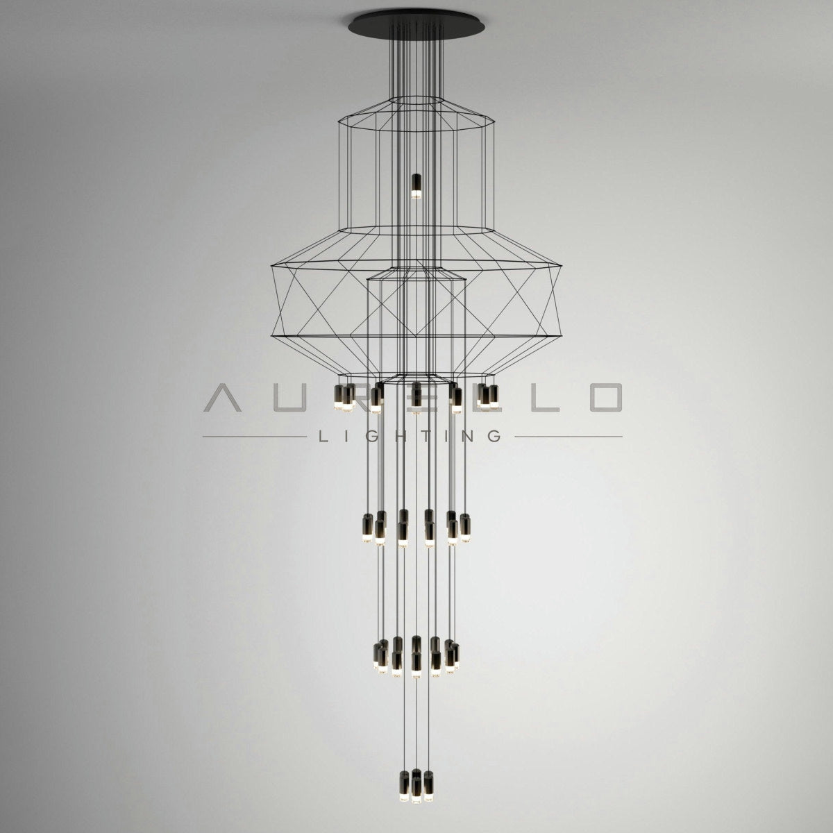Lattice Chandelier