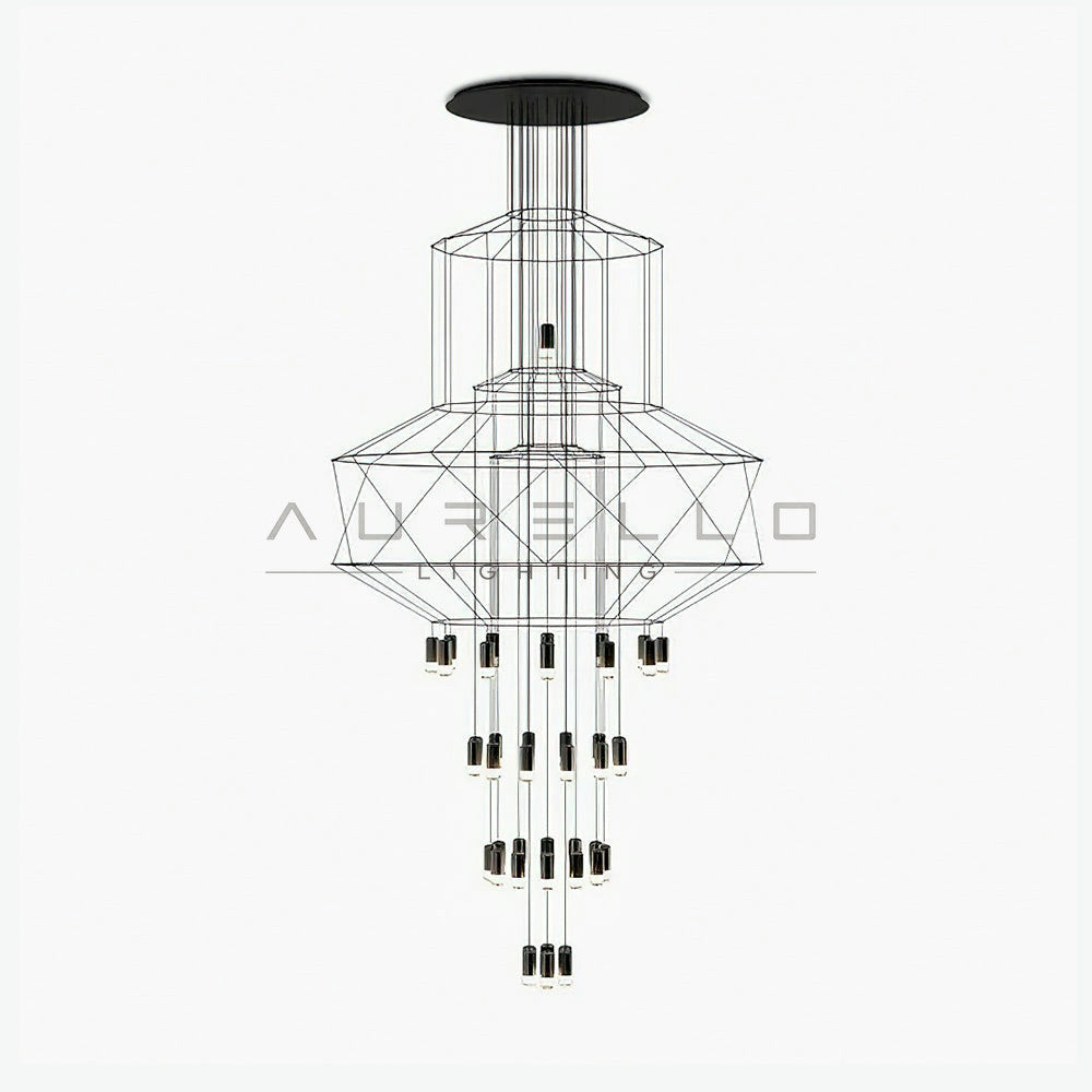 Lattice Chandelier