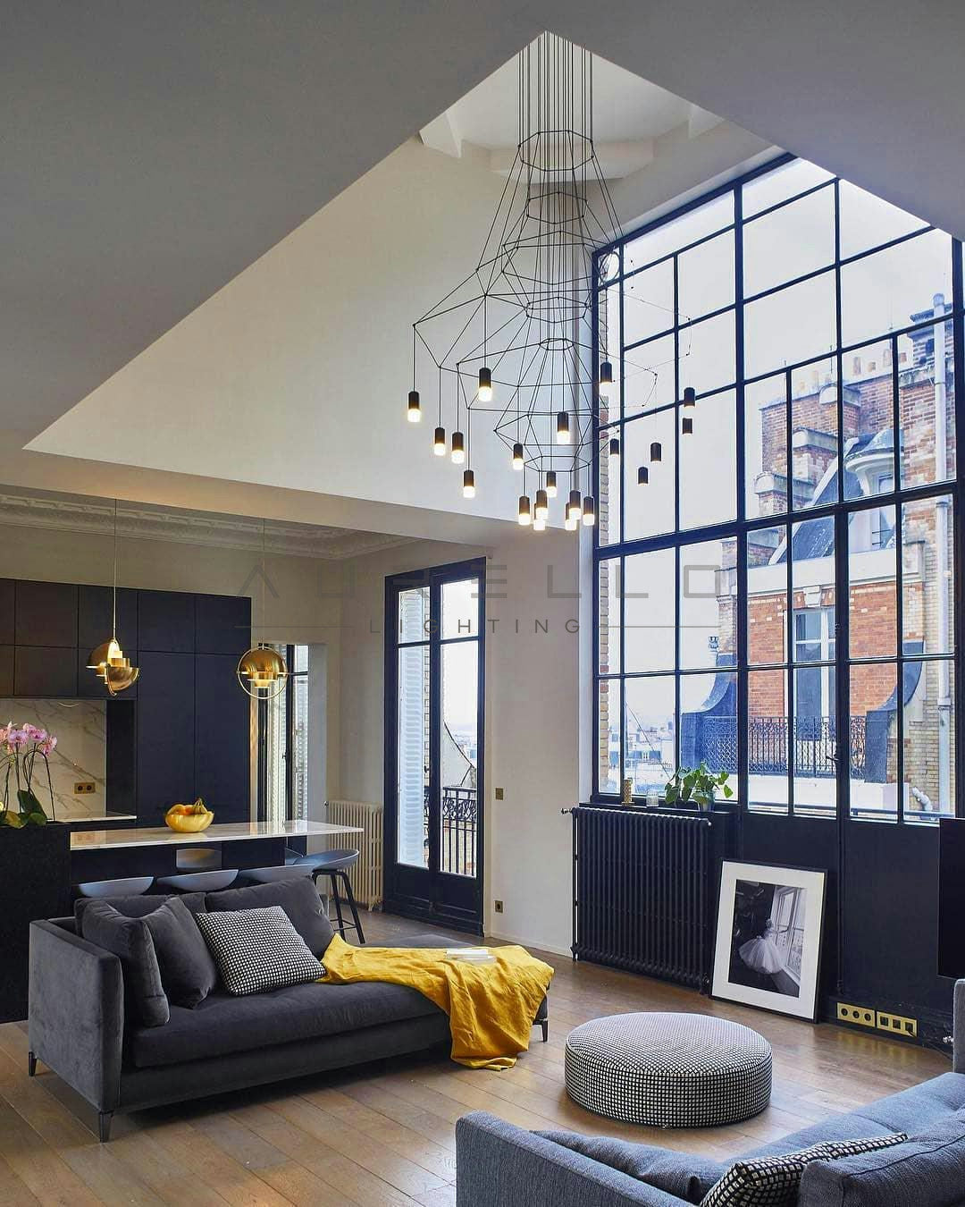 Lattice Chandelier