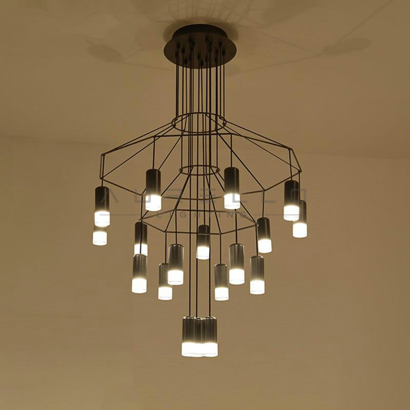 Lattice Chandelier