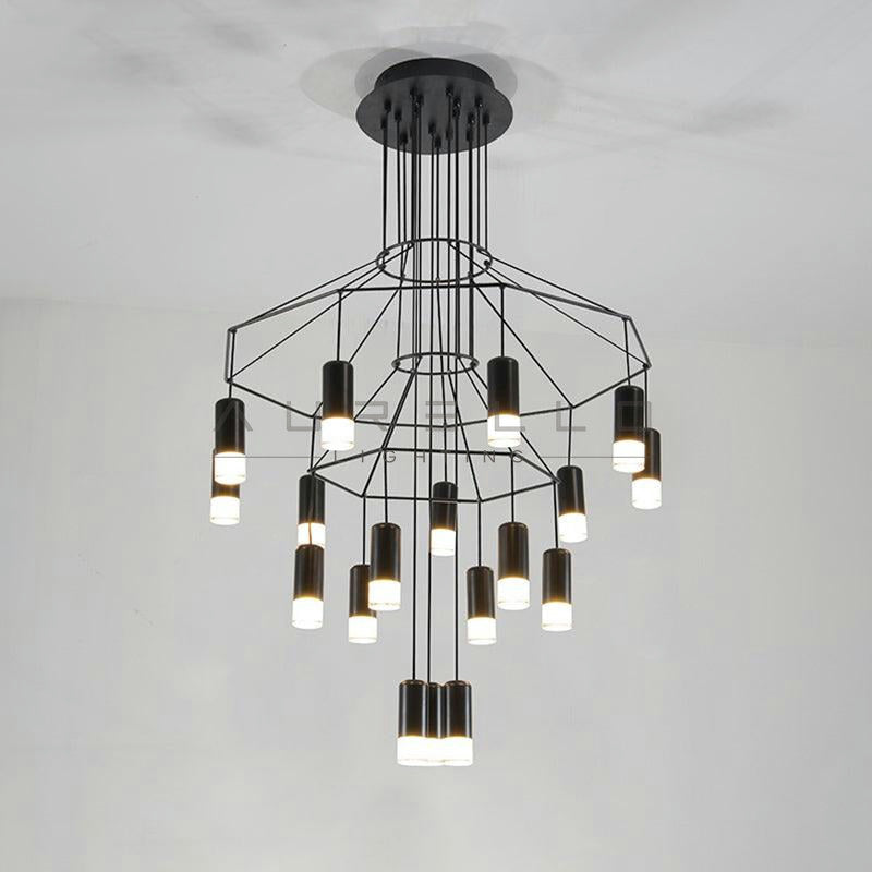 Lattice Chandelier