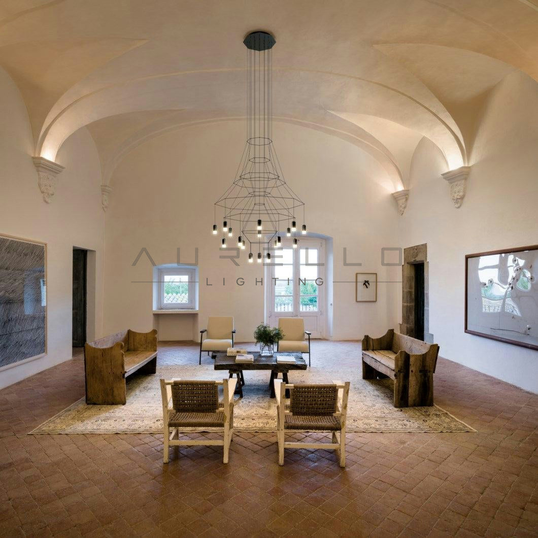 Lattice Chandelier