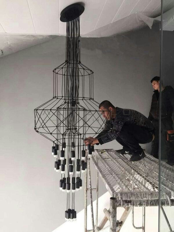 Lattice Chandelier