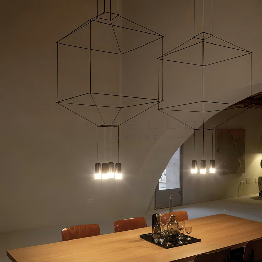 Lattice Chandelier