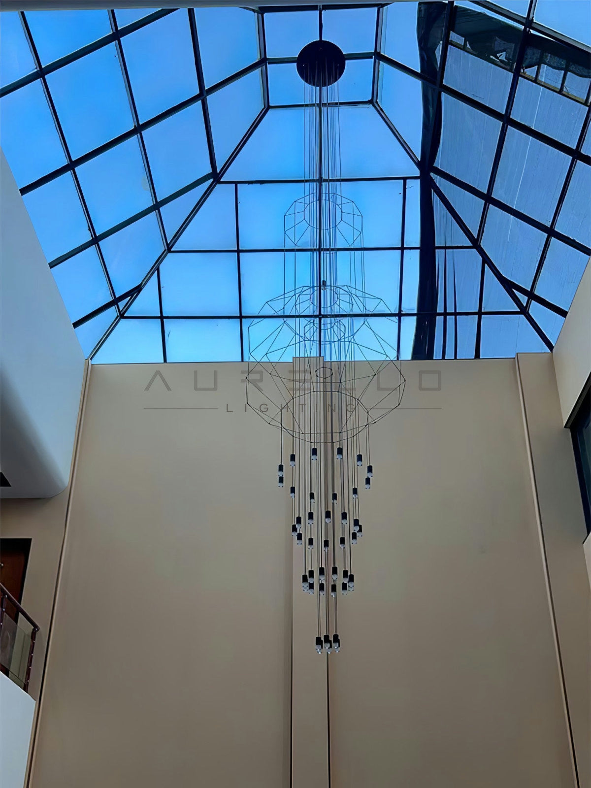 Lattice Chandelier