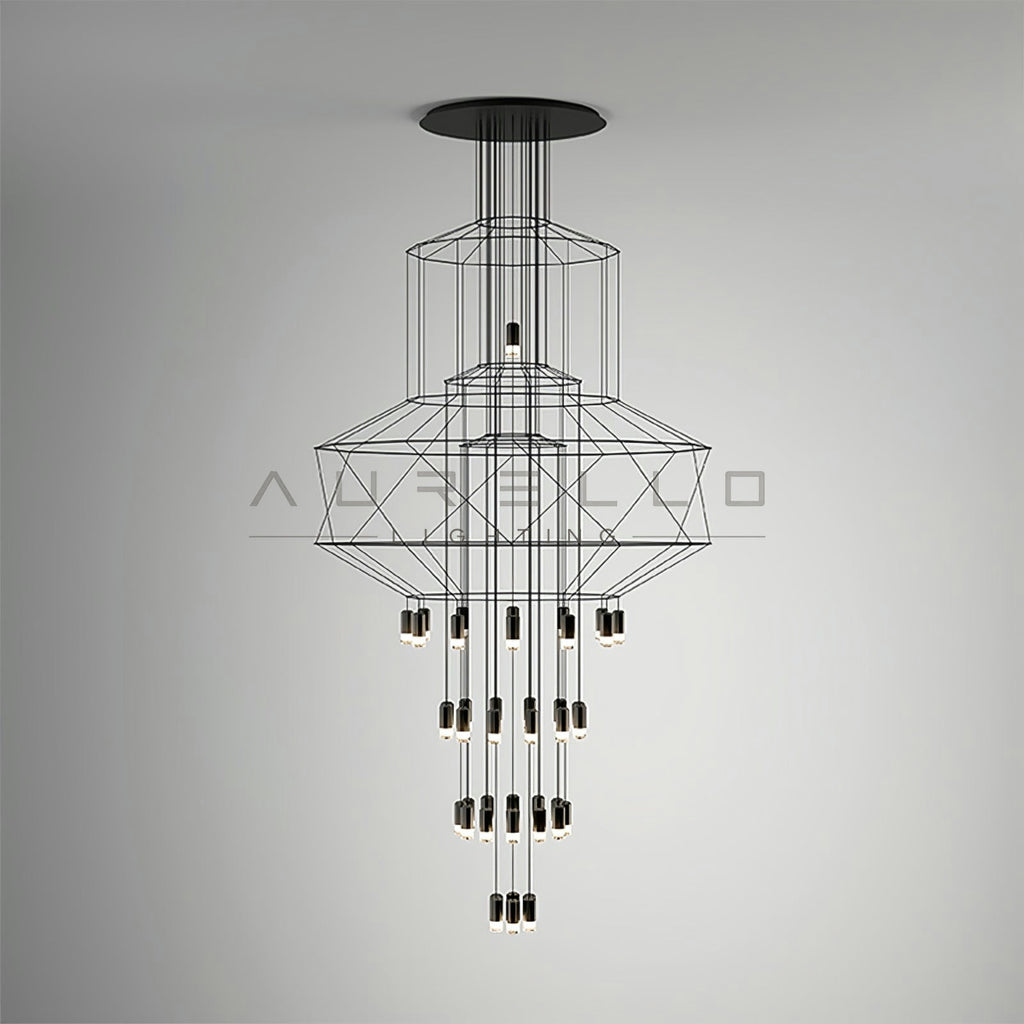 Lattice Chandelier