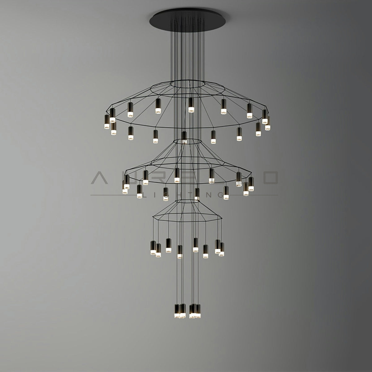 Lattice Chandelier