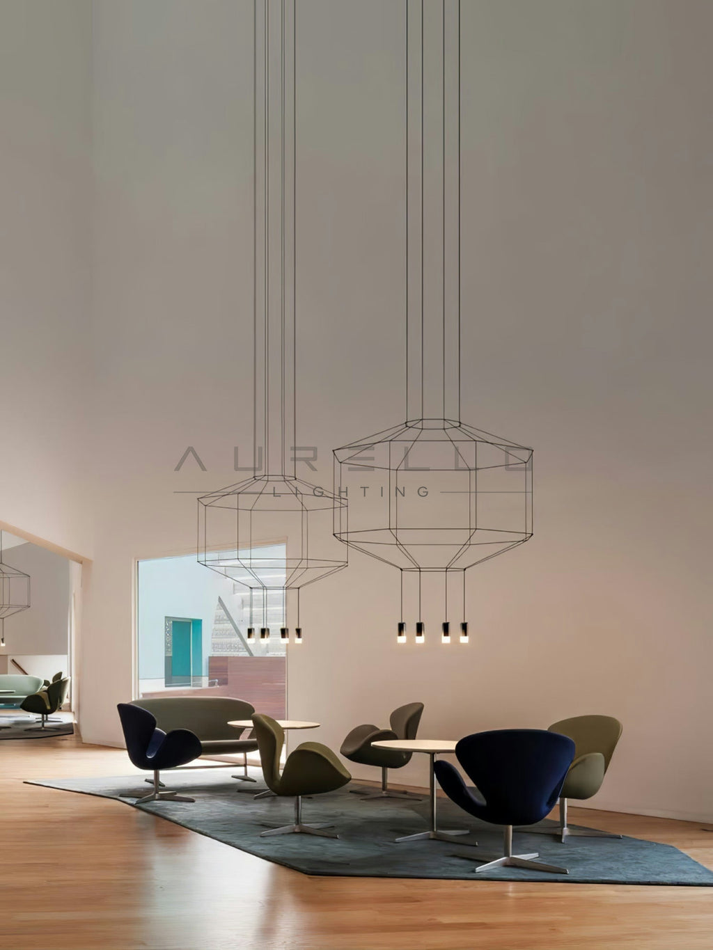 Lattice Chandelier