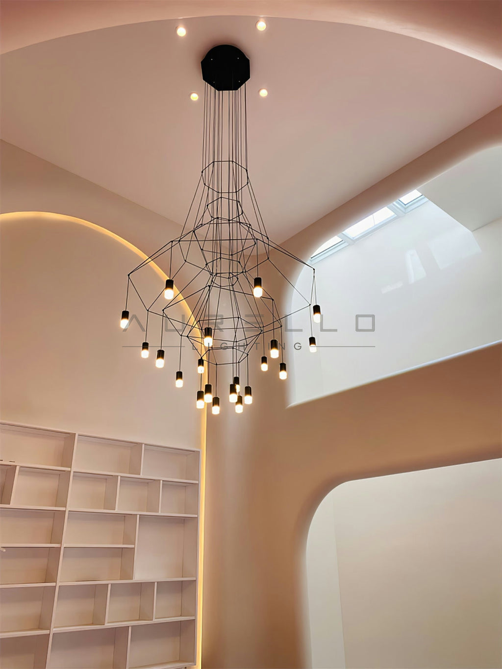 Lattice Chandelier
