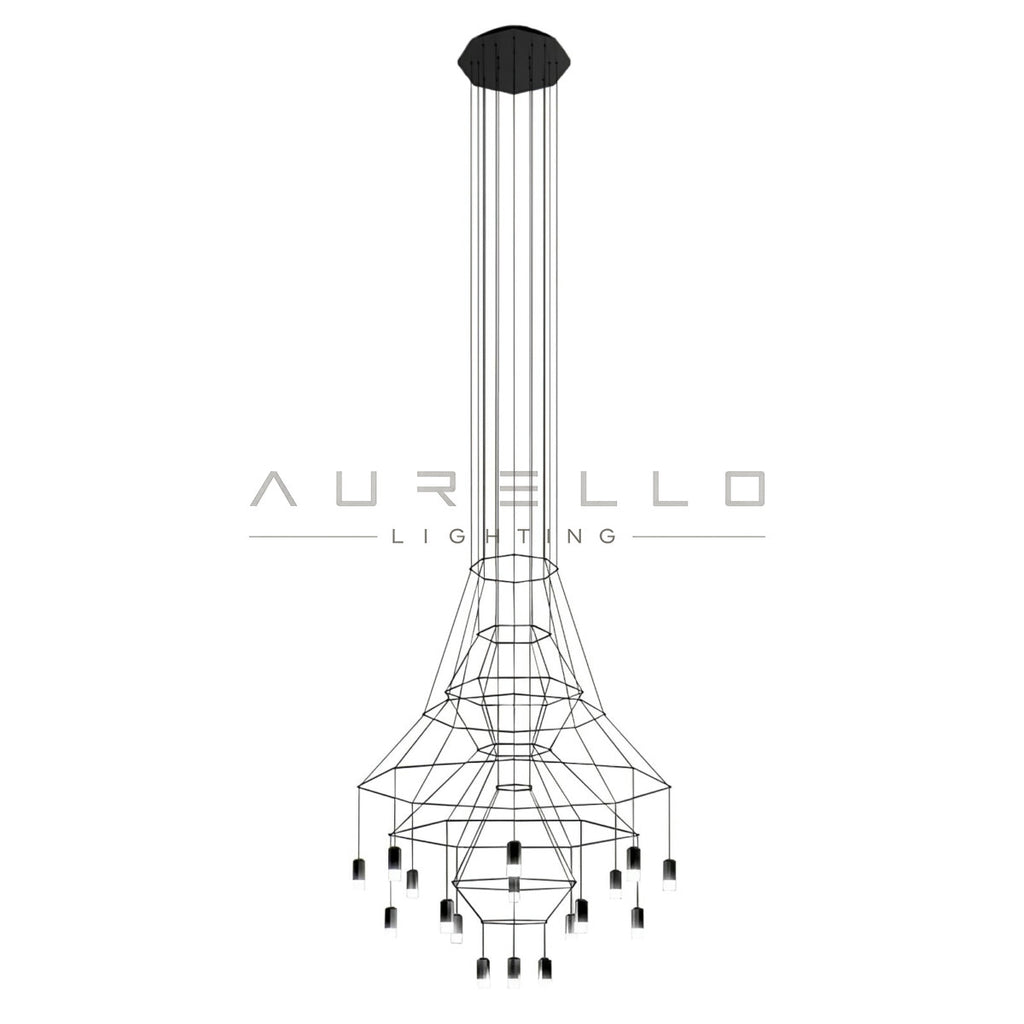 Lattice Chandelier