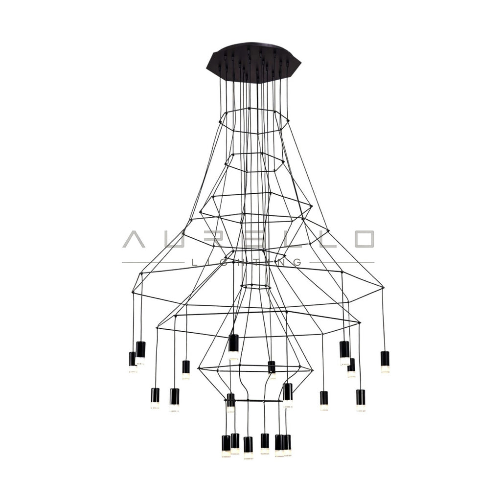 Lattice Chandelier