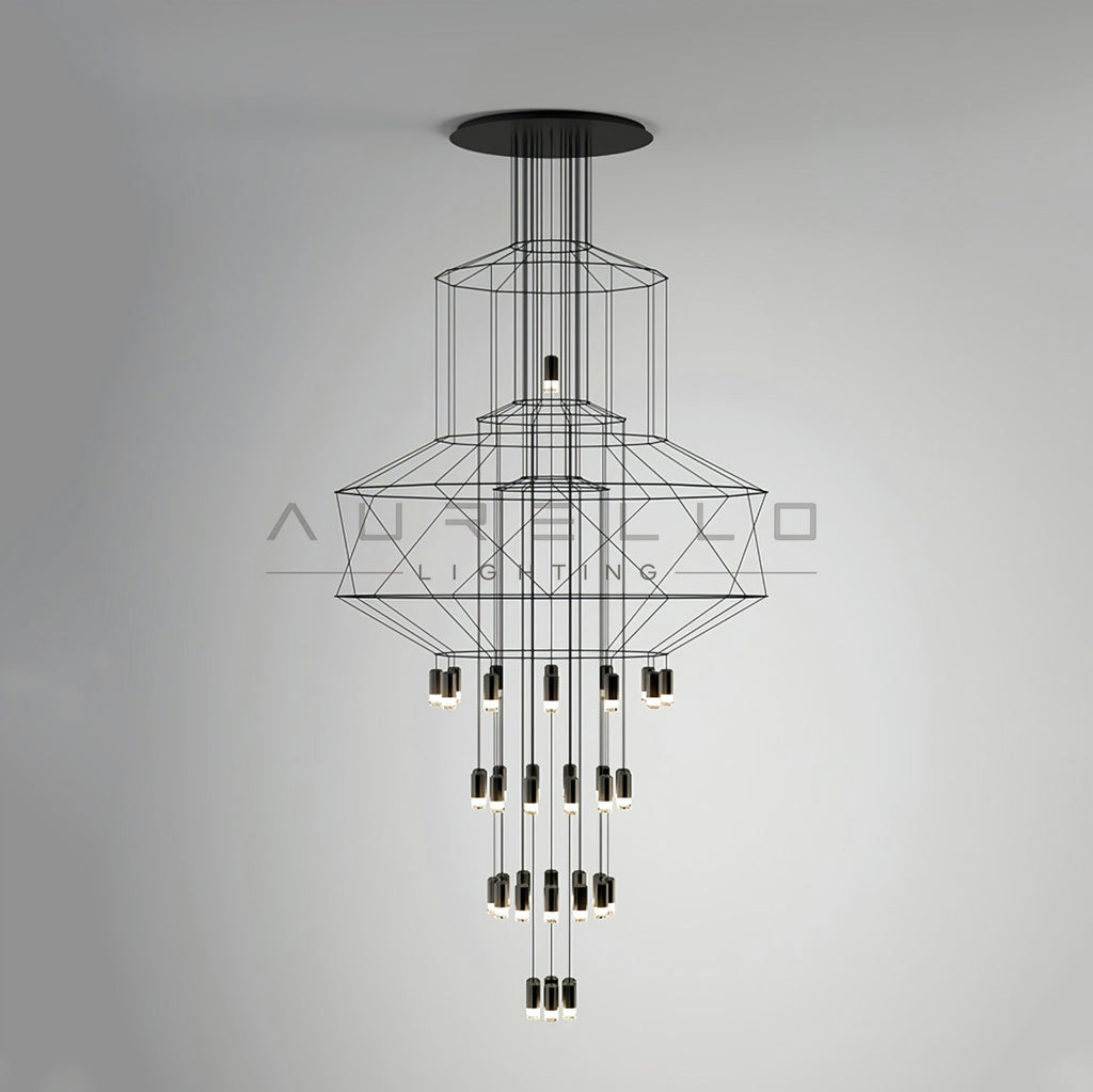 Lattice Chandelier