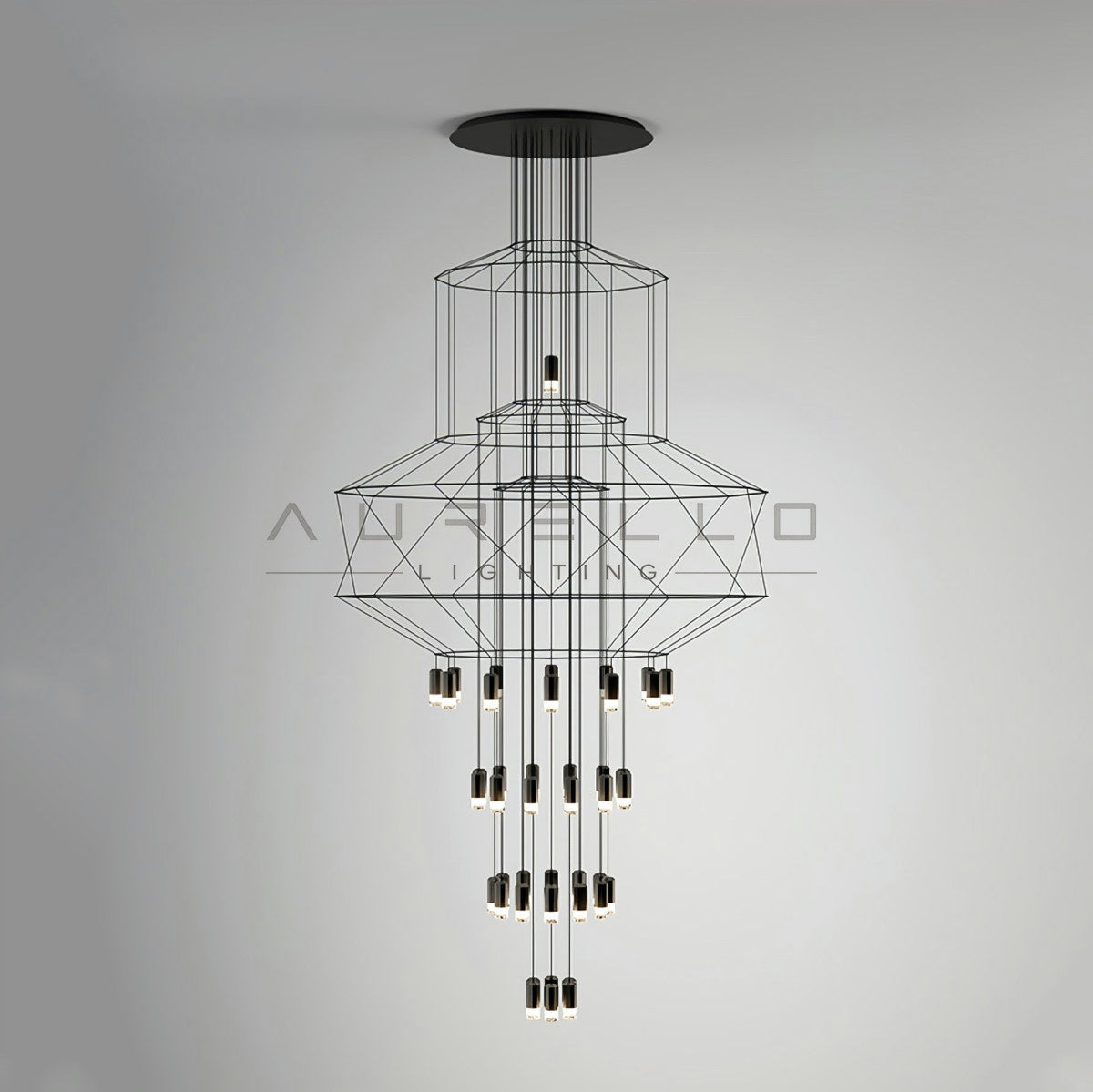Lattice Chandelier