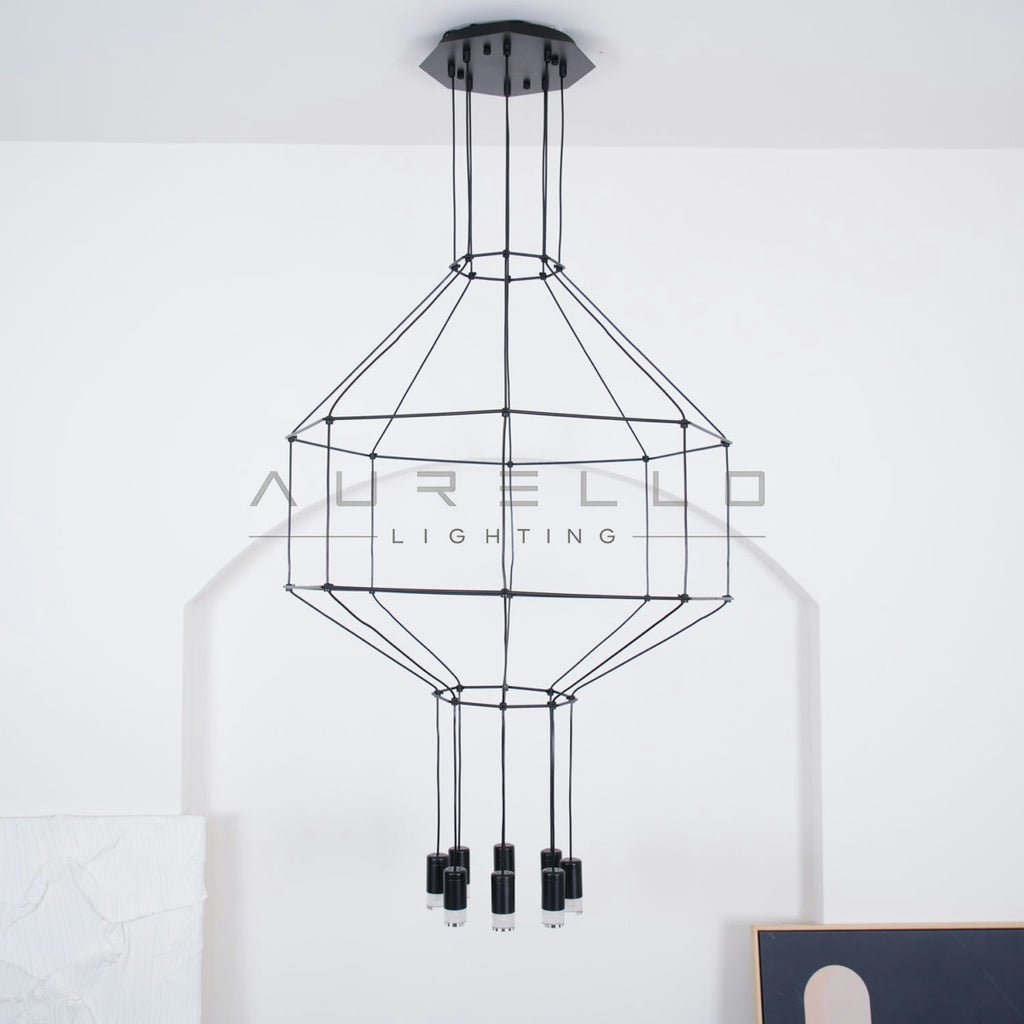 Lattice Chandelier