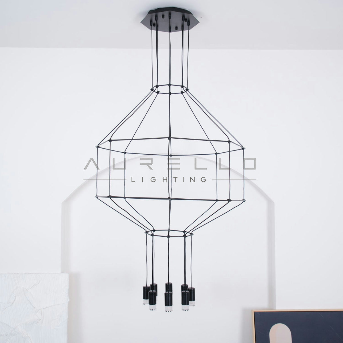 Lattice Chandelier