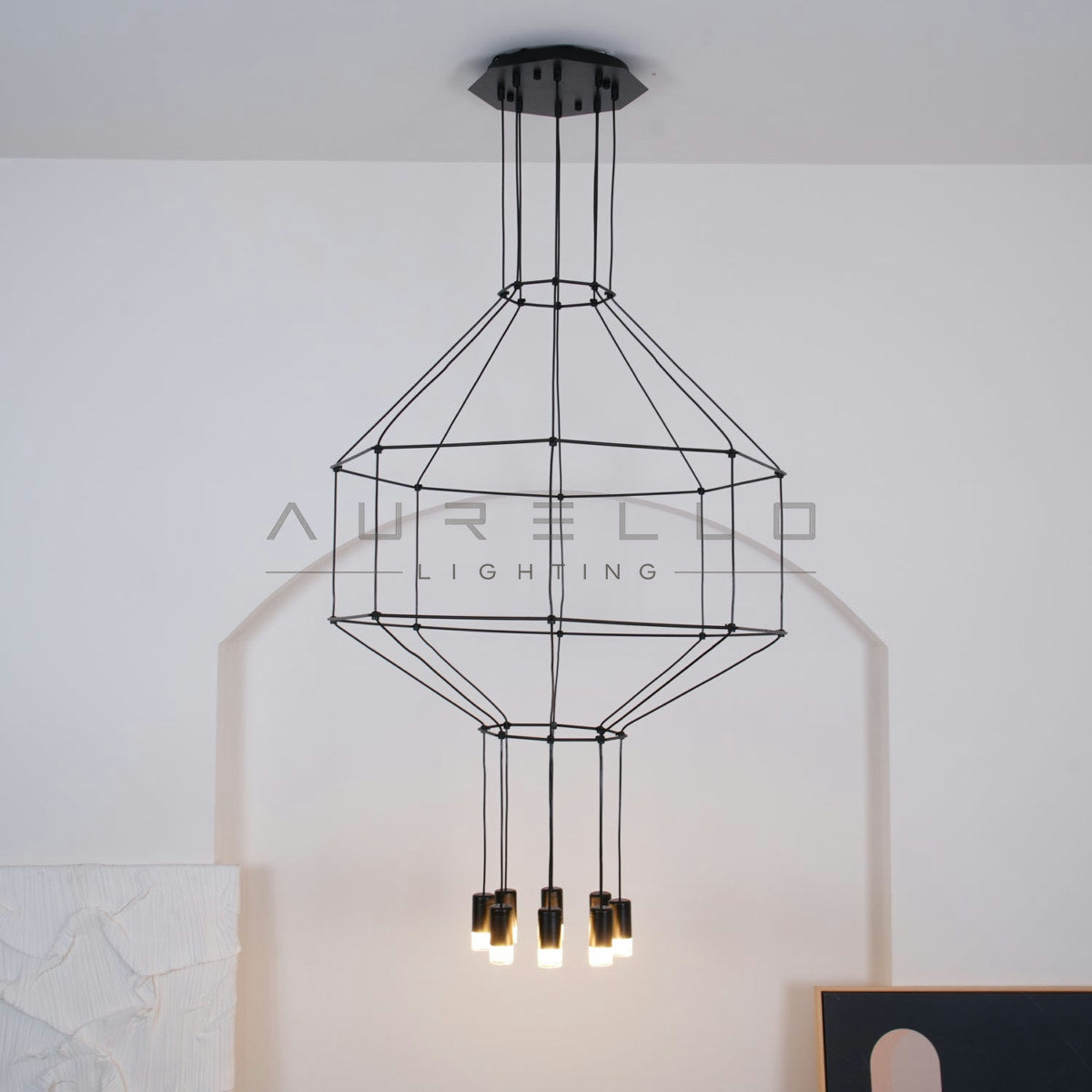 Lattice Chandelier