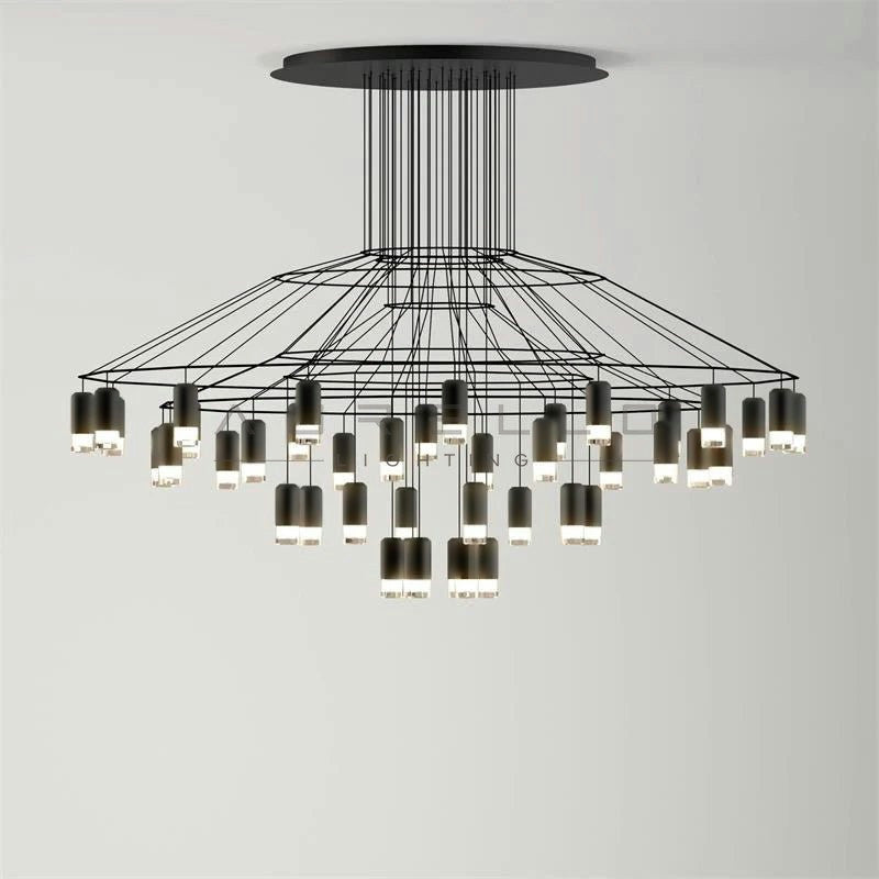 Lattice Chandelier