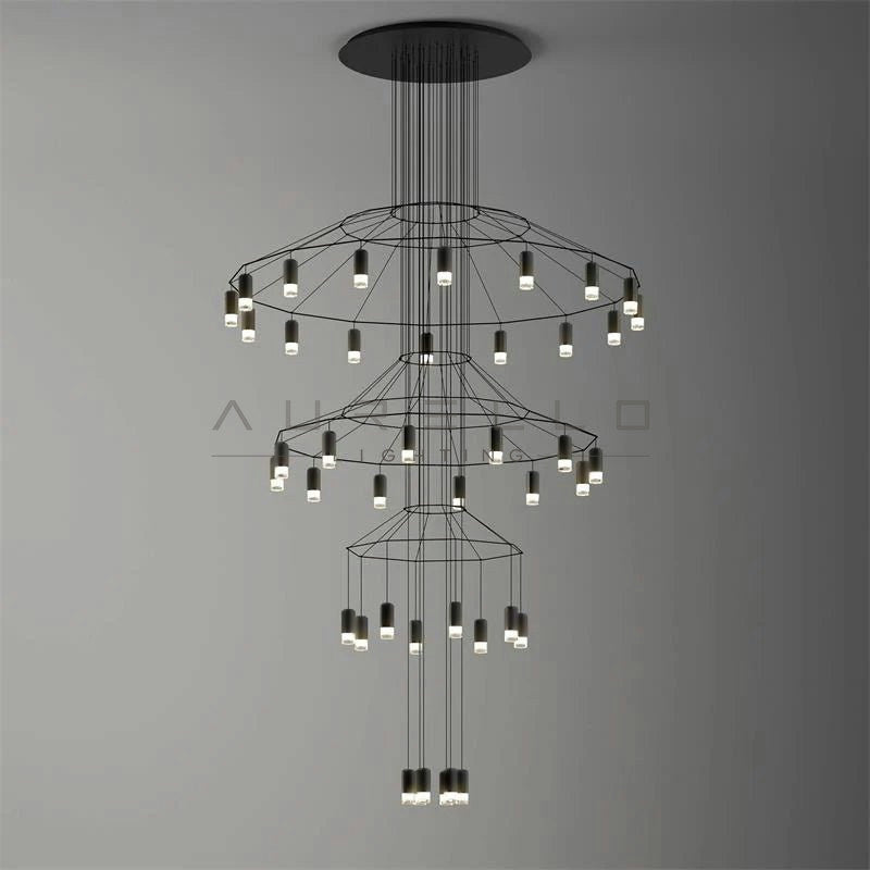 Lattice Chandelier