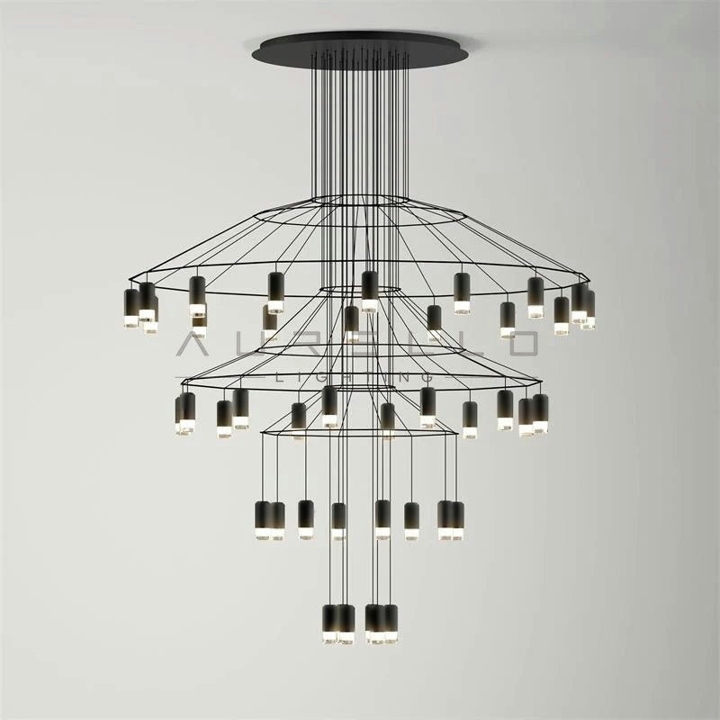Lattice Chandelier
