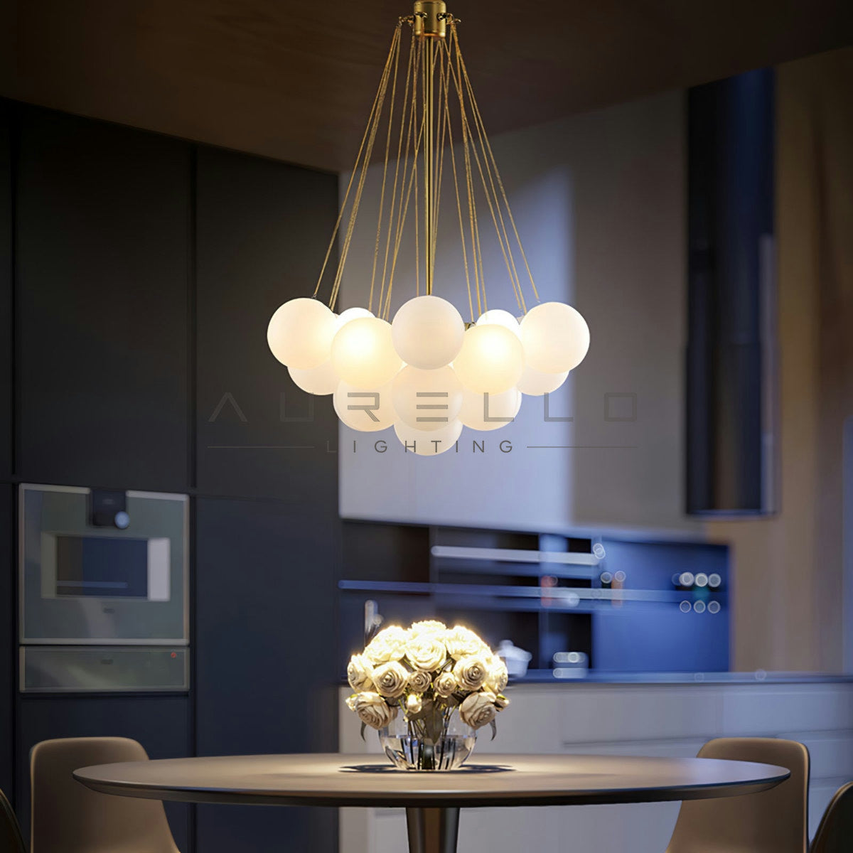 Bubble Chandelier