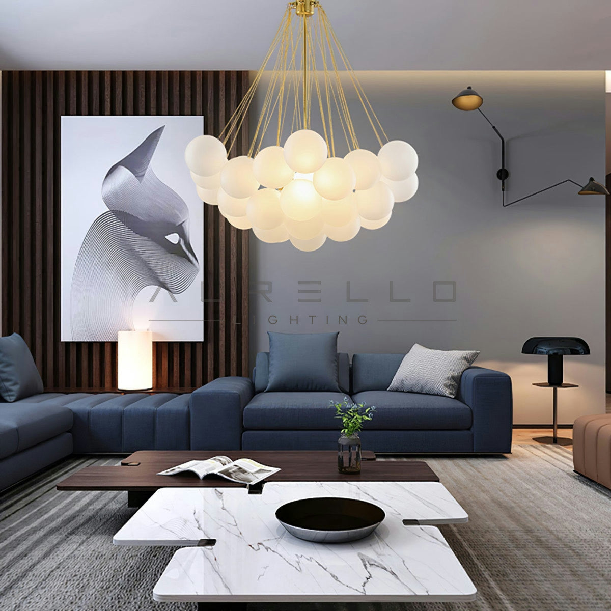 Bubble Chandelier