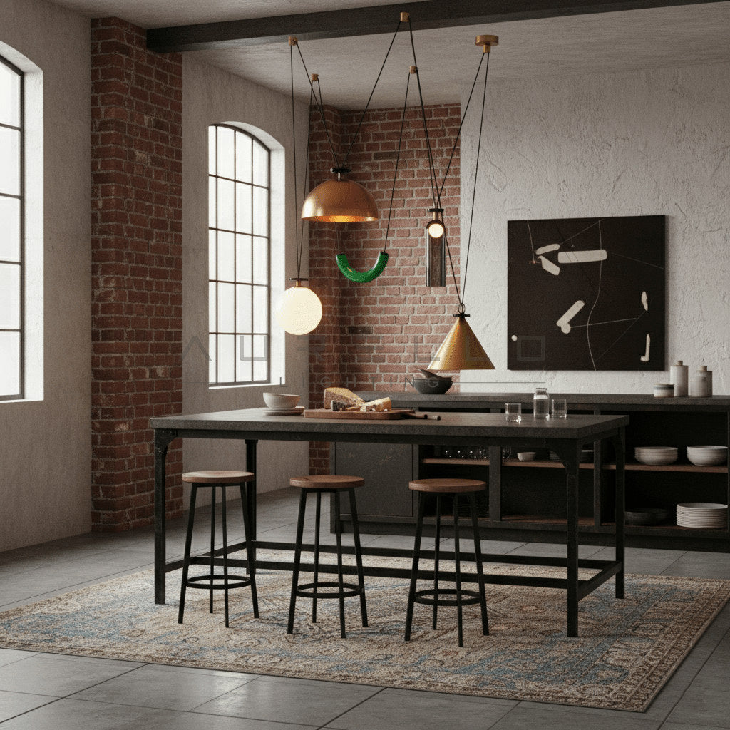 Geometric Shape Art Modern Chandelier