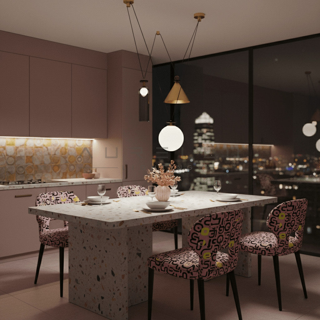 Geometric Shape Art Modern Chandelier