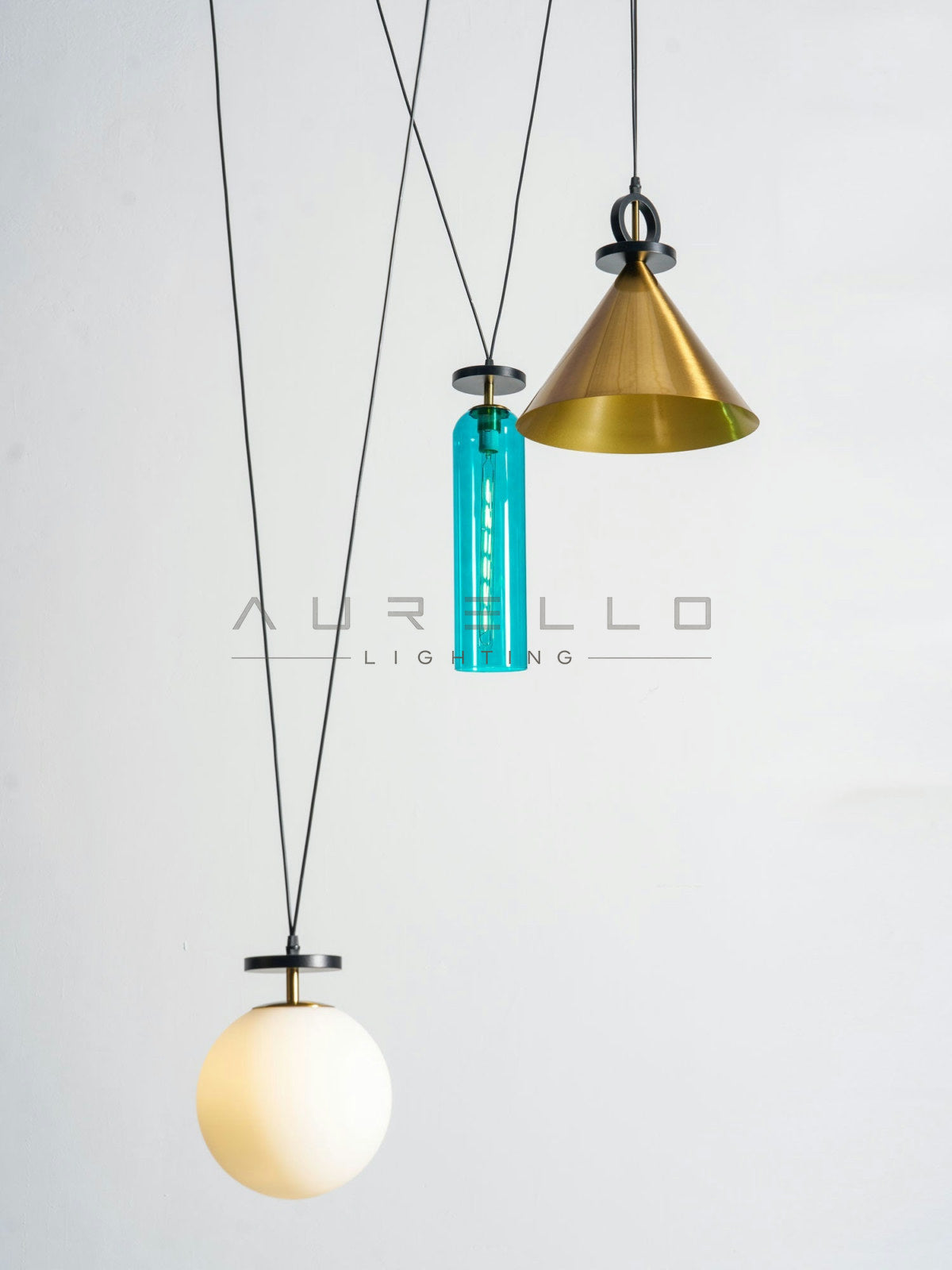 Geometric Shape Art Modern Chandelier
