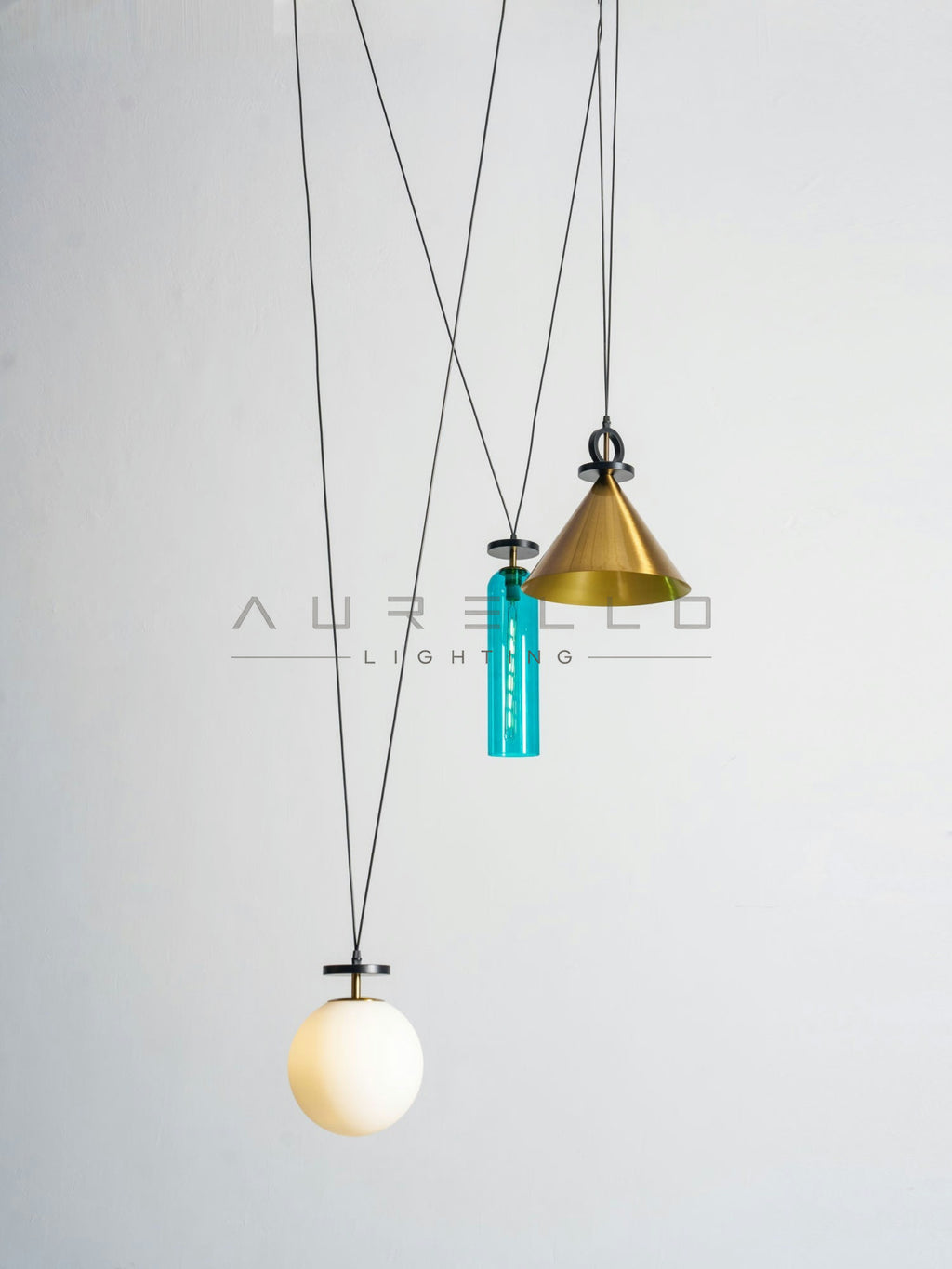 Geometric Shape Art Modern Chandelier