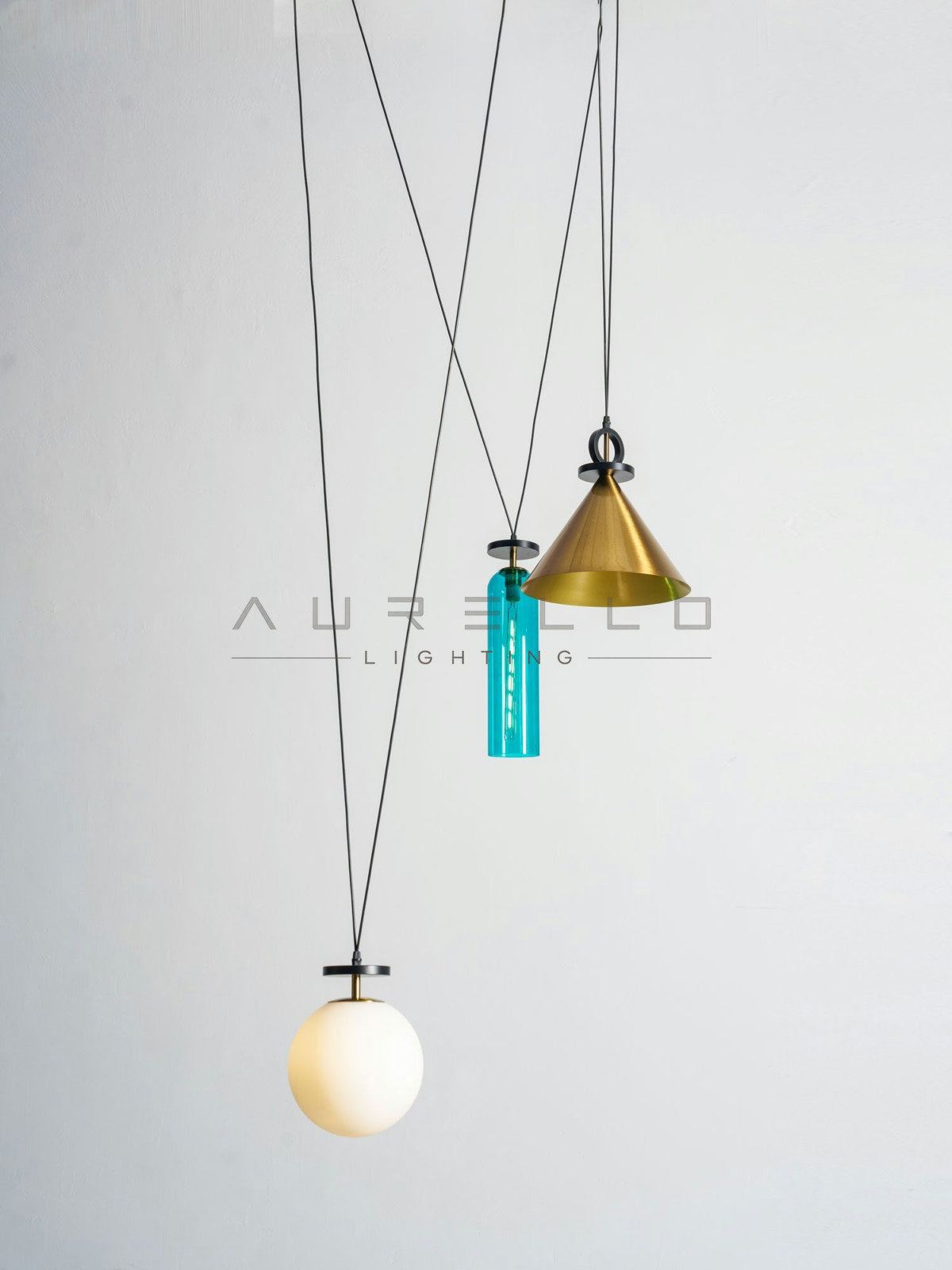Geometric Shape Art Modern Chandelier