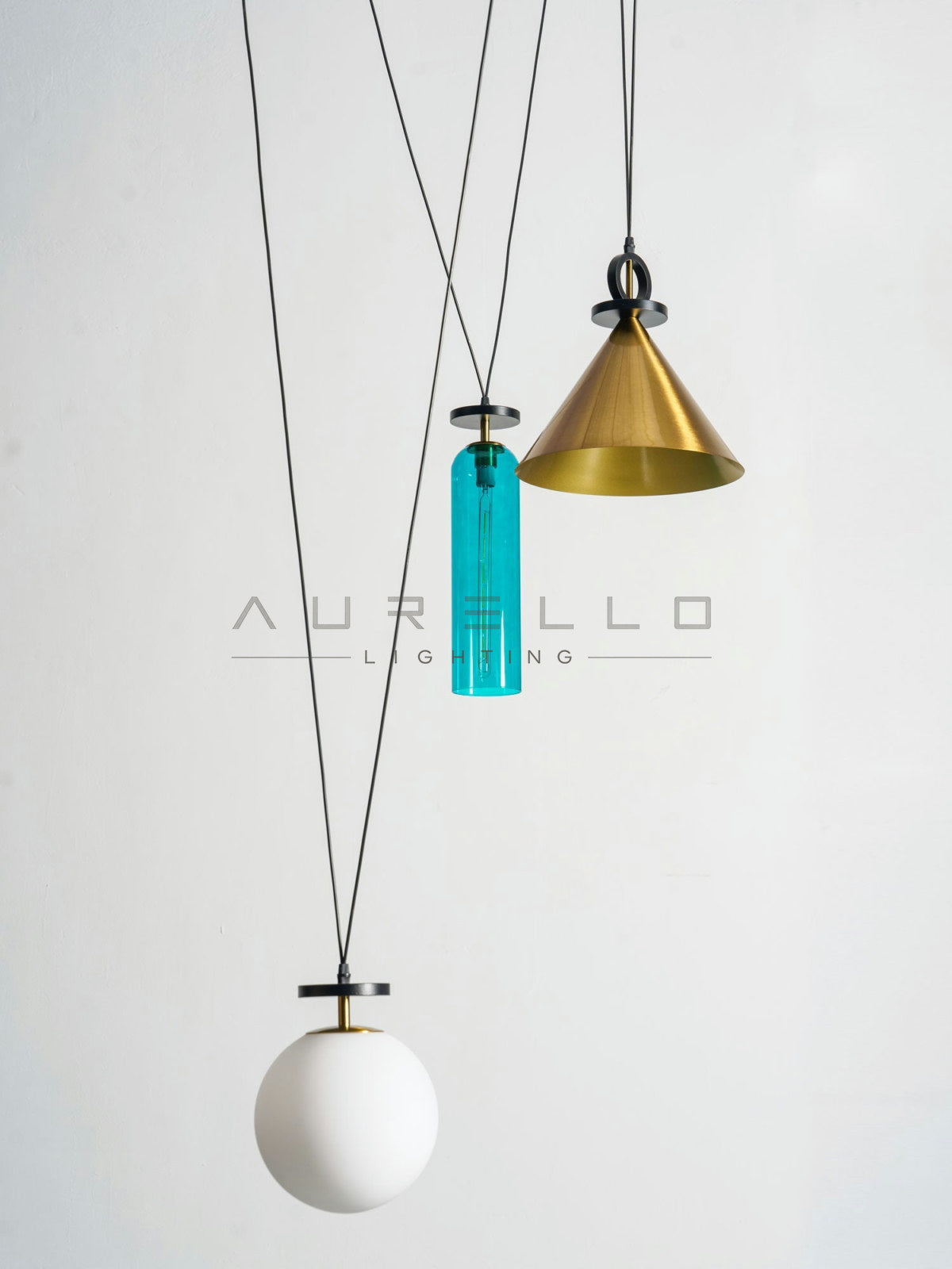 Geometric Shape Art Modern Chandelier