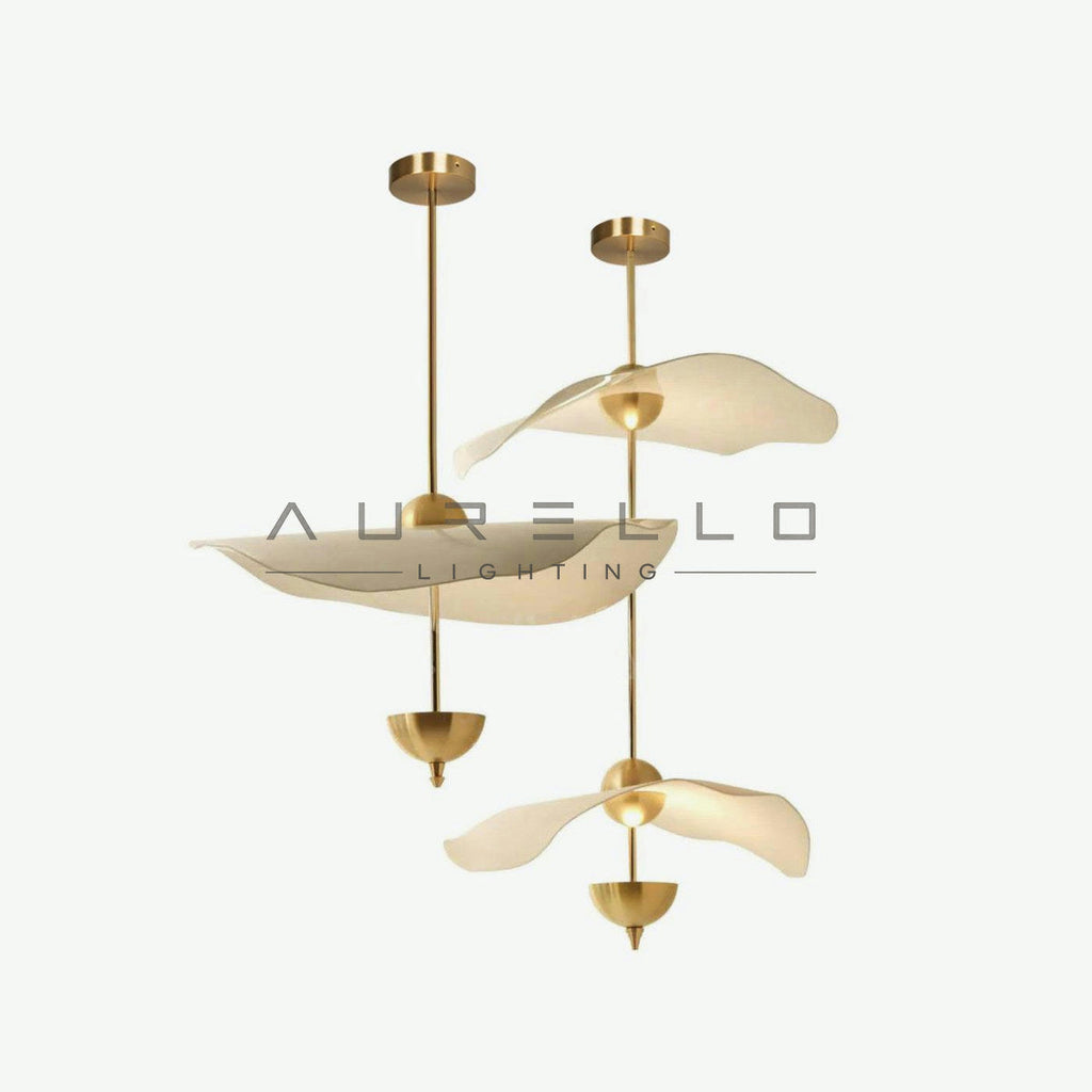Envolee Double Biscuit Pendant Light