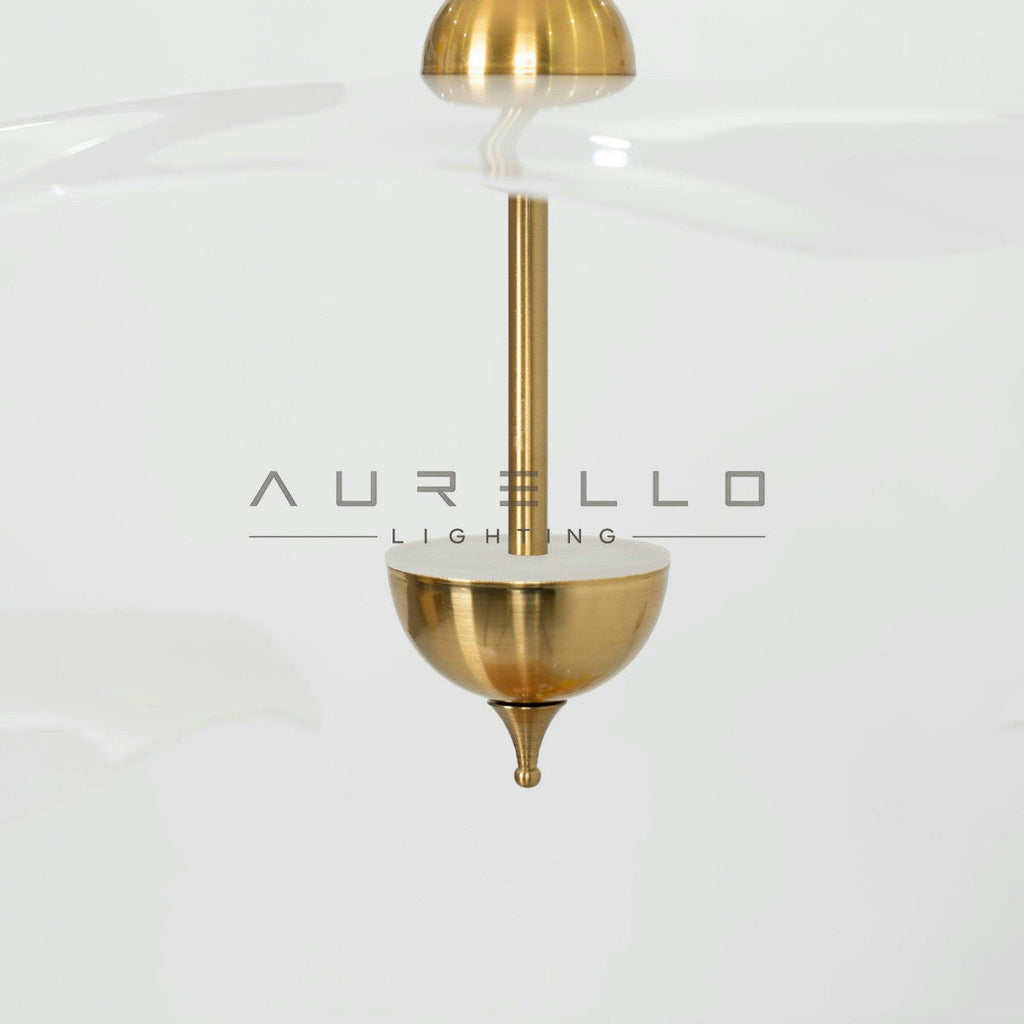 Envolee Double Biscuit Pendant Light