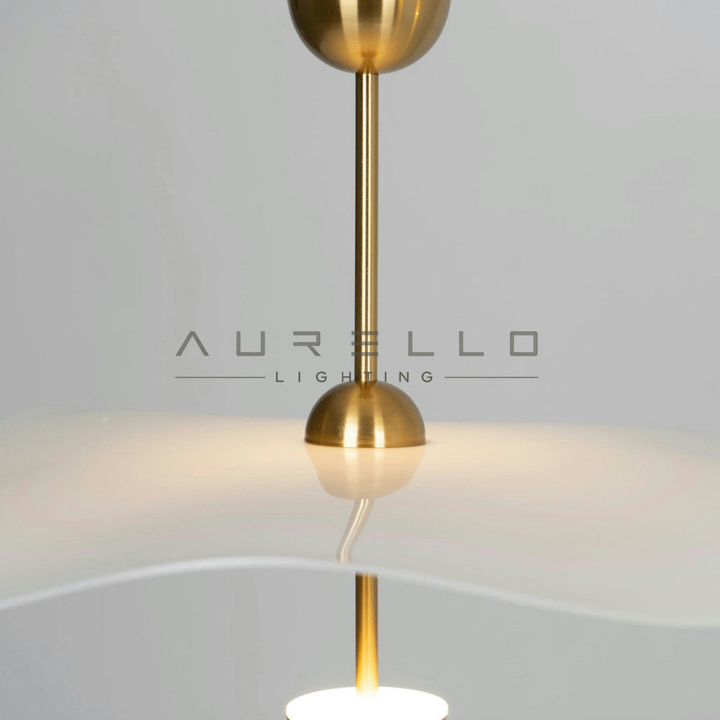 Envolee Double Biscuit Pendant Light