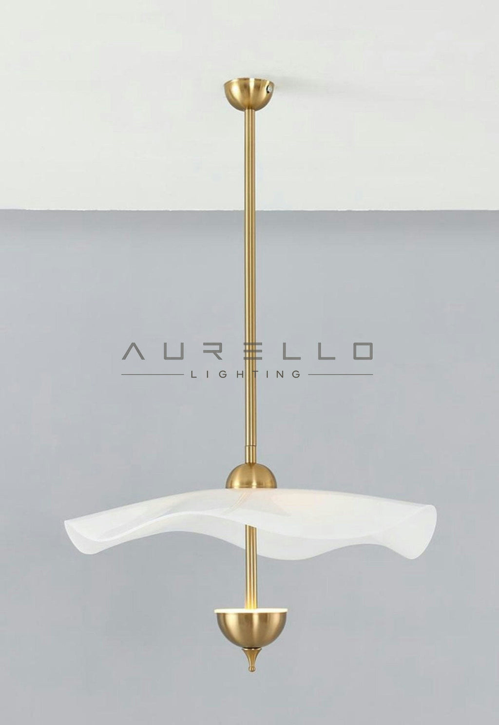 Envolee Double Biscuit Pendant Light